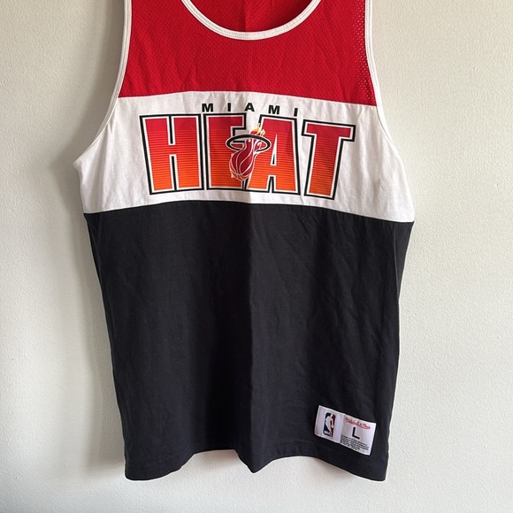 Miami Heat Tank Top / Large / NBA / Mitchell & Ness / 2013 - Picture 2 of 8